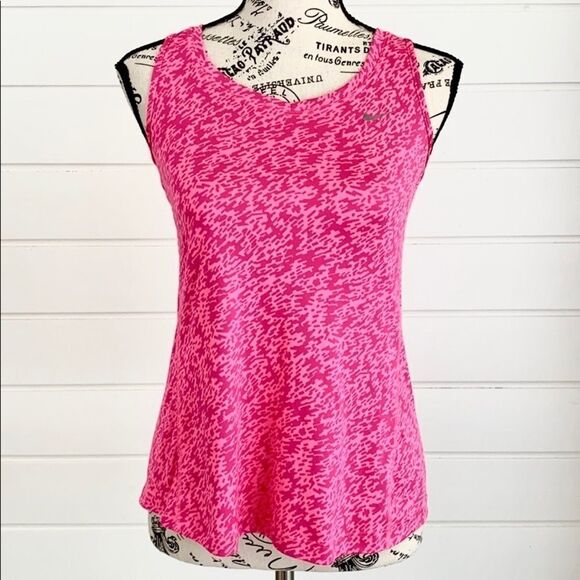 Nike Pronto Pink Miler Tank Top EUC M - Picture 2 of 9